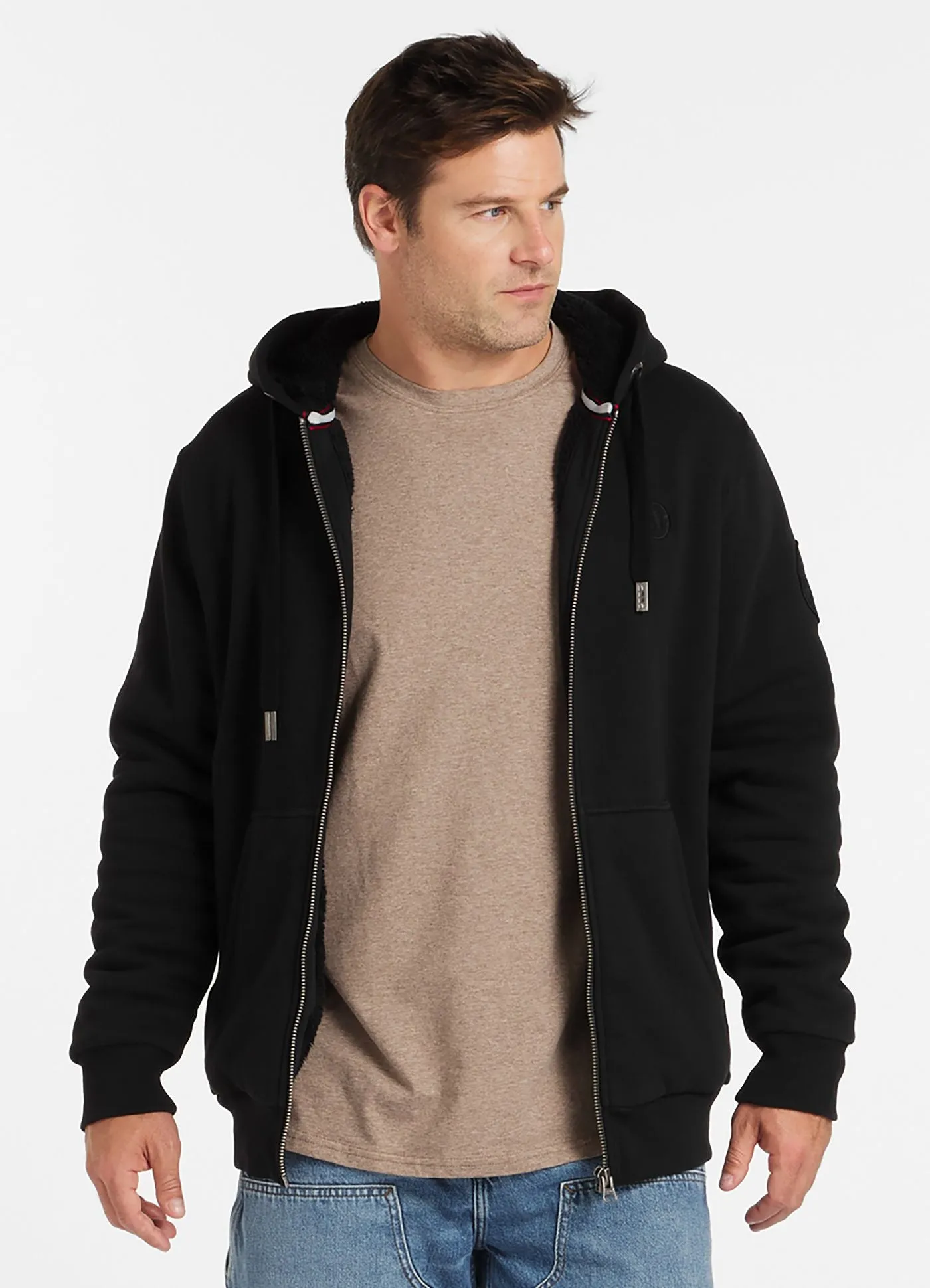 Ruffin II Sherpa Men's Zip-up hoodie