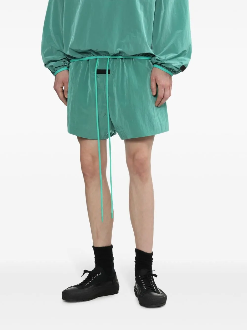 RUNNING SHORT-MINT LEAF