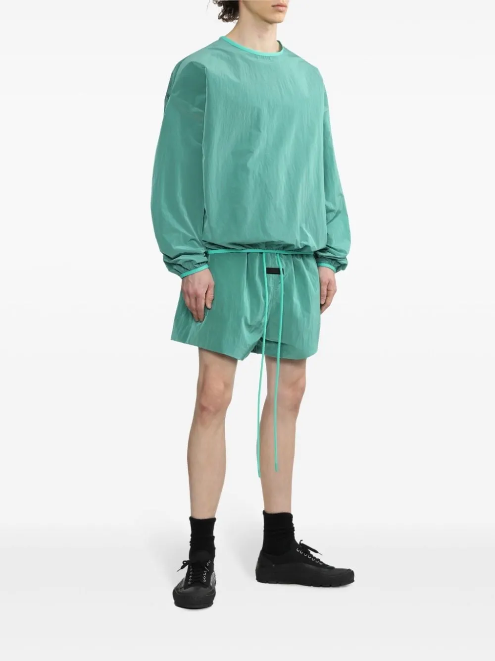 RUNNING SHORT-MINT LEAF