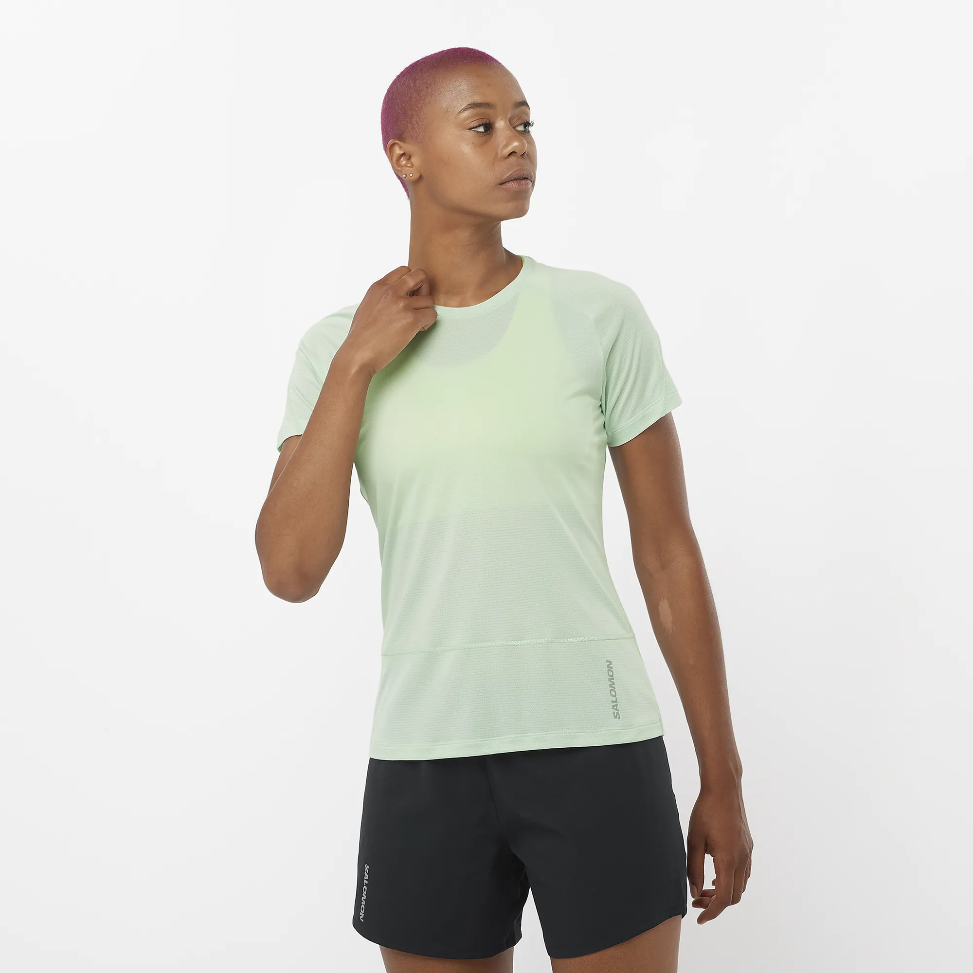 Salomon - Cross Run SS Tee - Femme