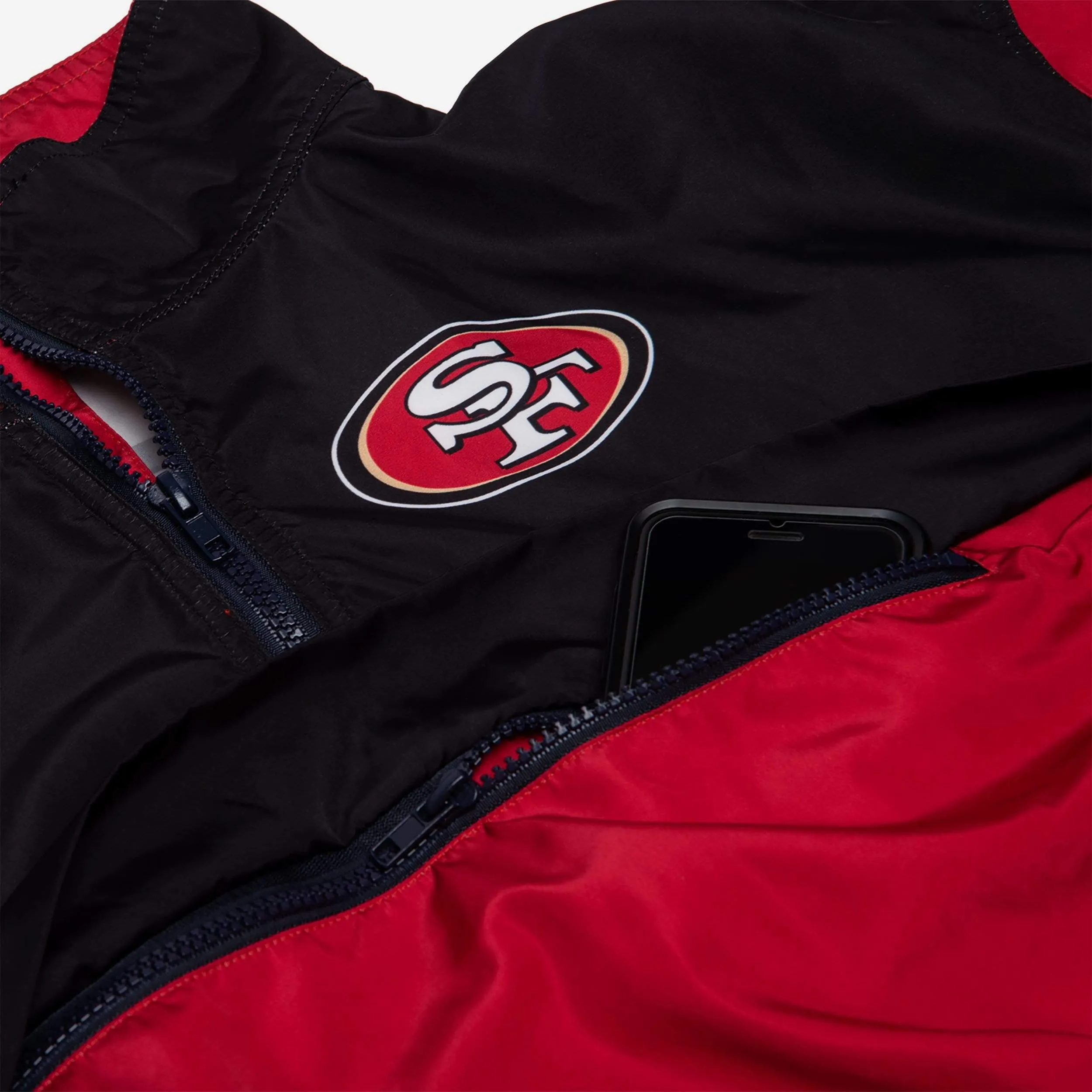 San Francisco 49ers Womens Winning Play Windbreaker