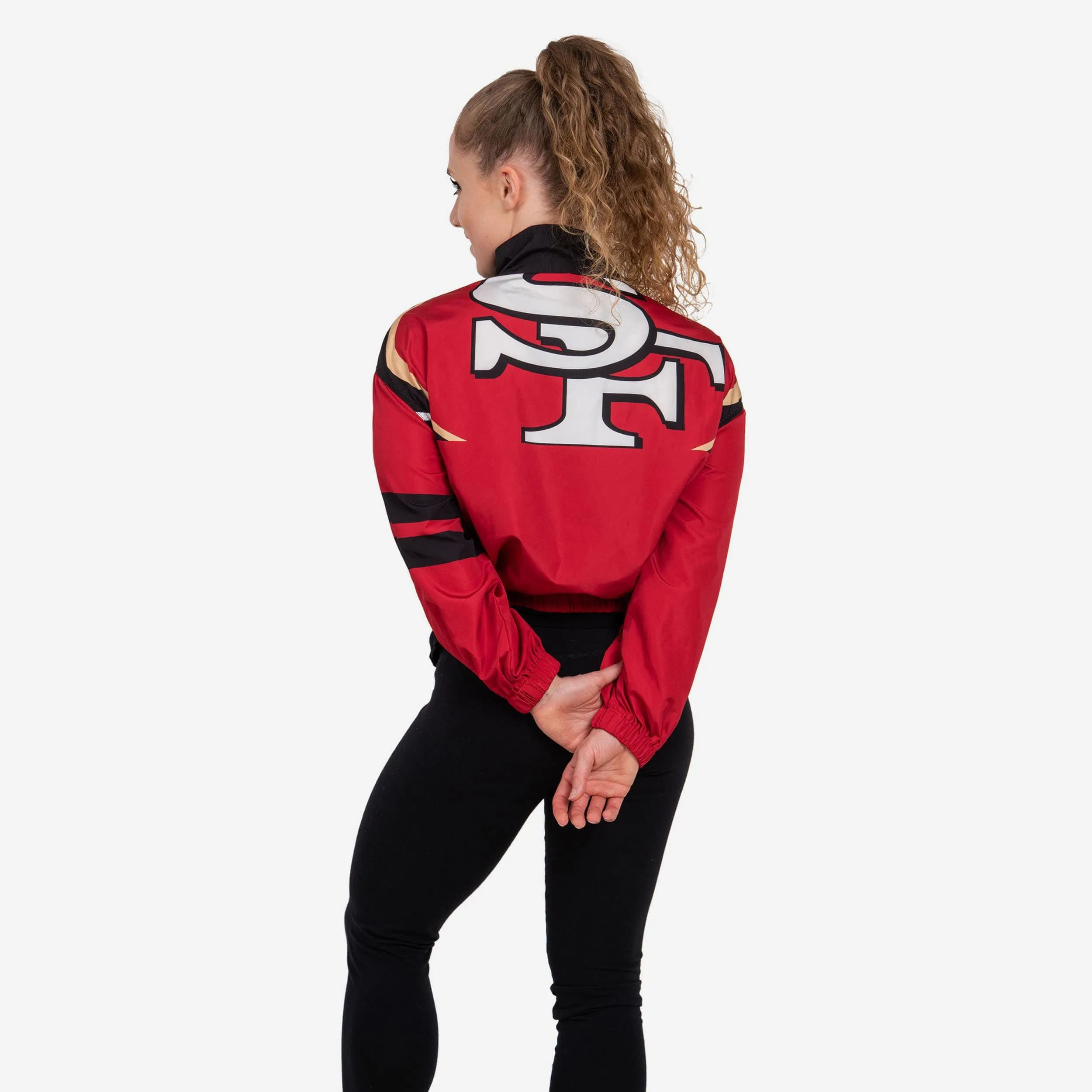 San Francisco 49ers Womens Winning Play Windbreaker