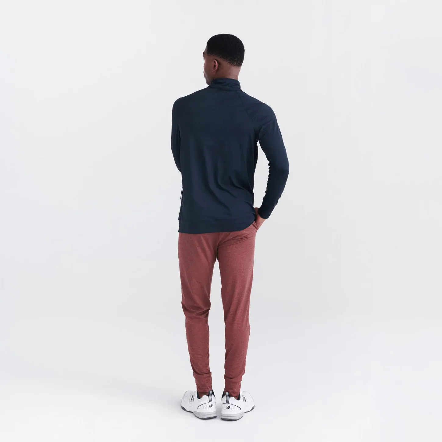 Saxx Peakdaze 1/2 Zip Hoody - Black