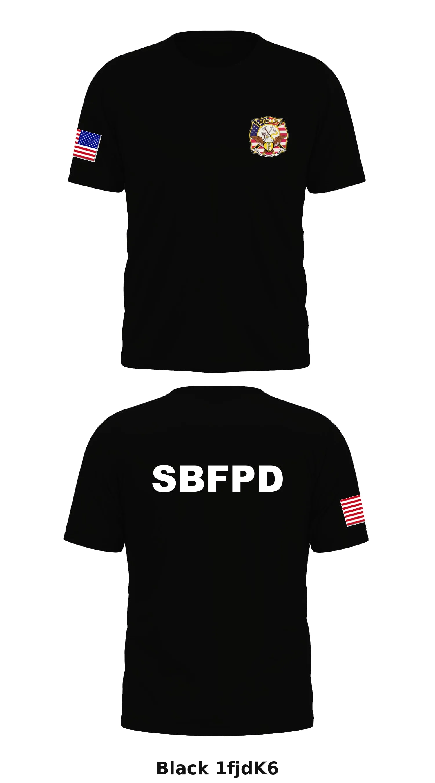 SBFPD Store 1 Core Men's SS Performance Tee - 1fjdK6