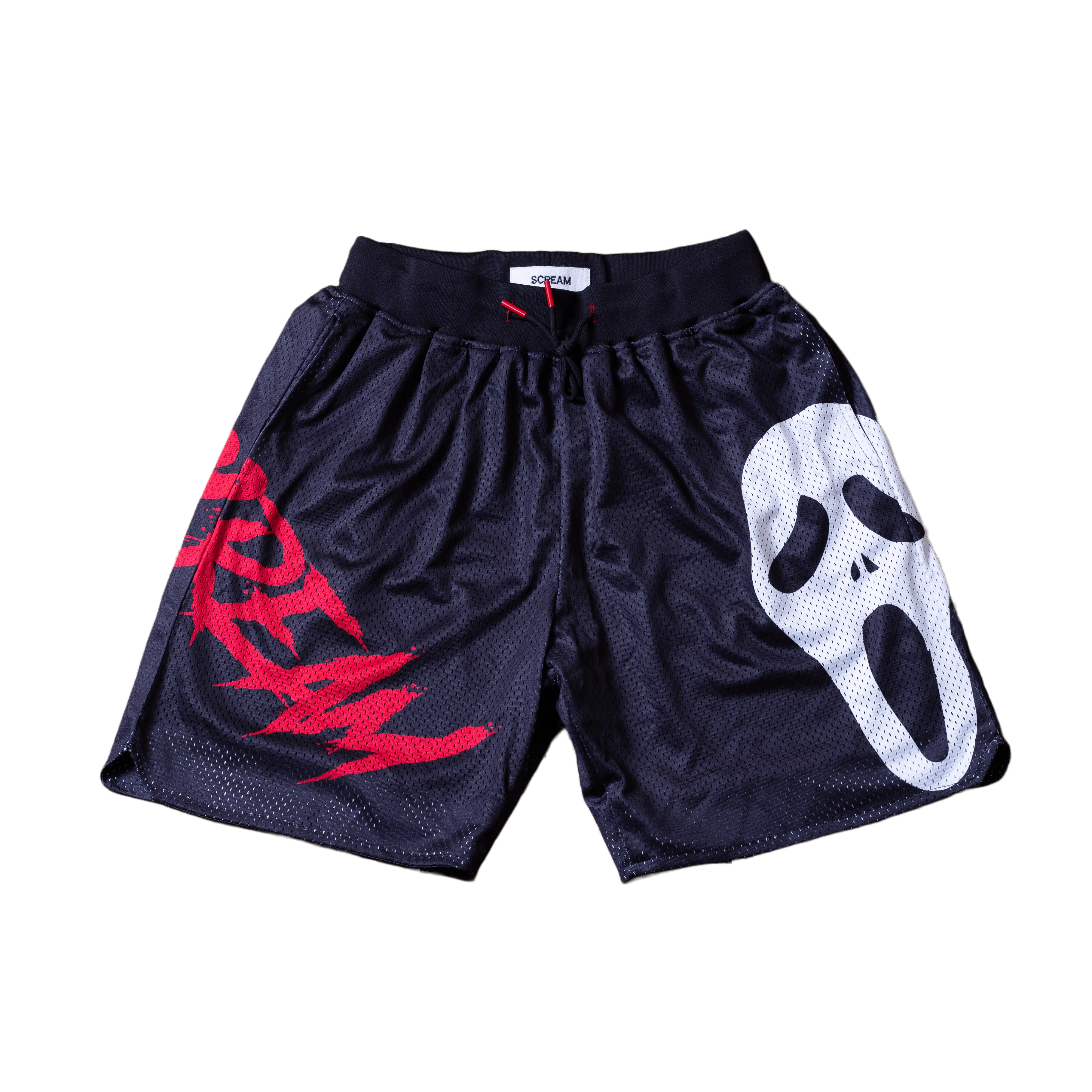 SCREAM BASKETBALL SHORTS BLACK