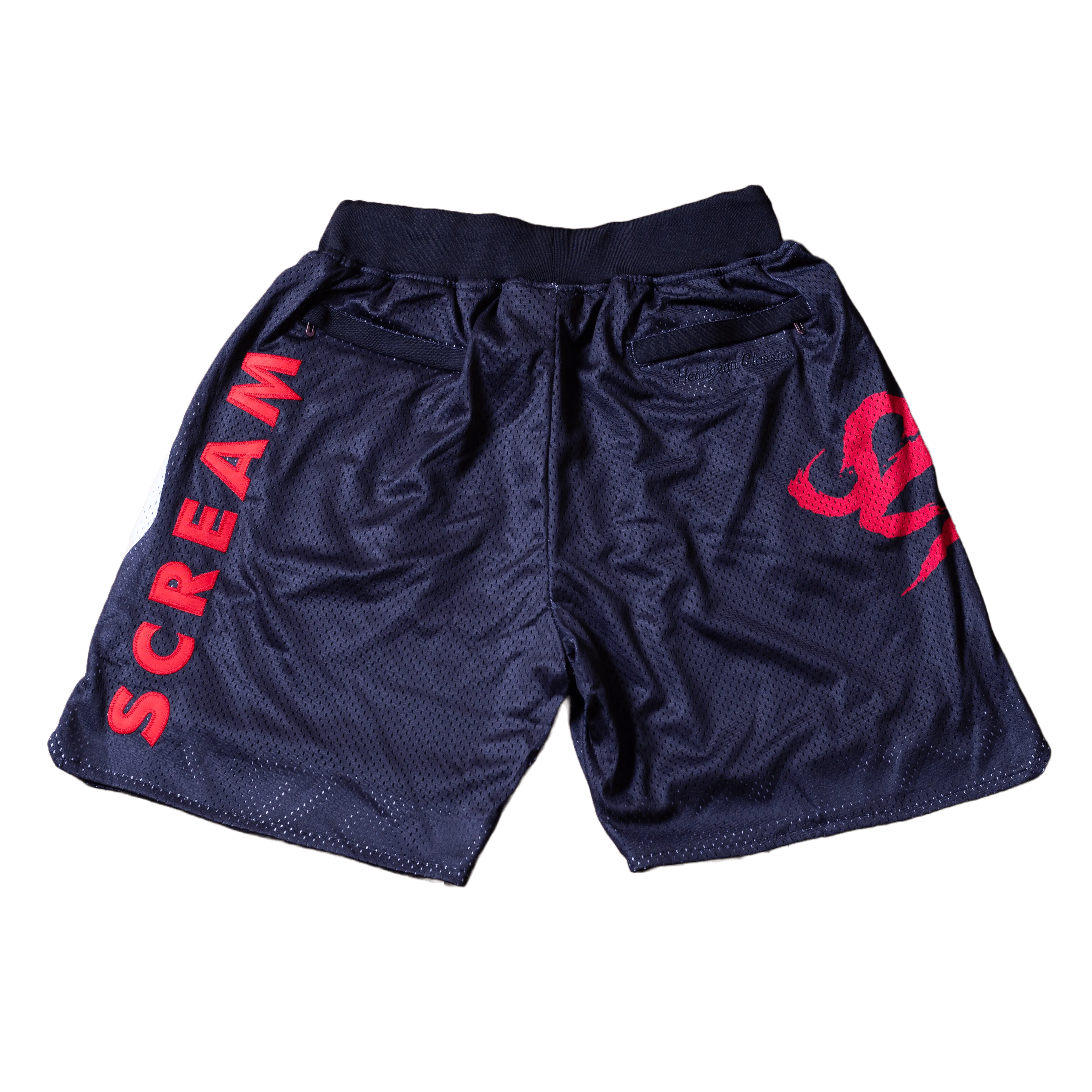 SCREAM BASKETBALL SHORTS BLACK
