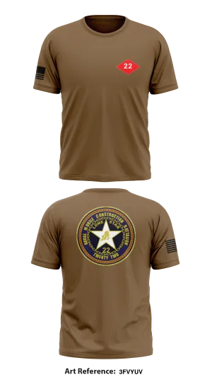 Seabees Store 2 Core Men's SS Performance Tee - 3fVYUv