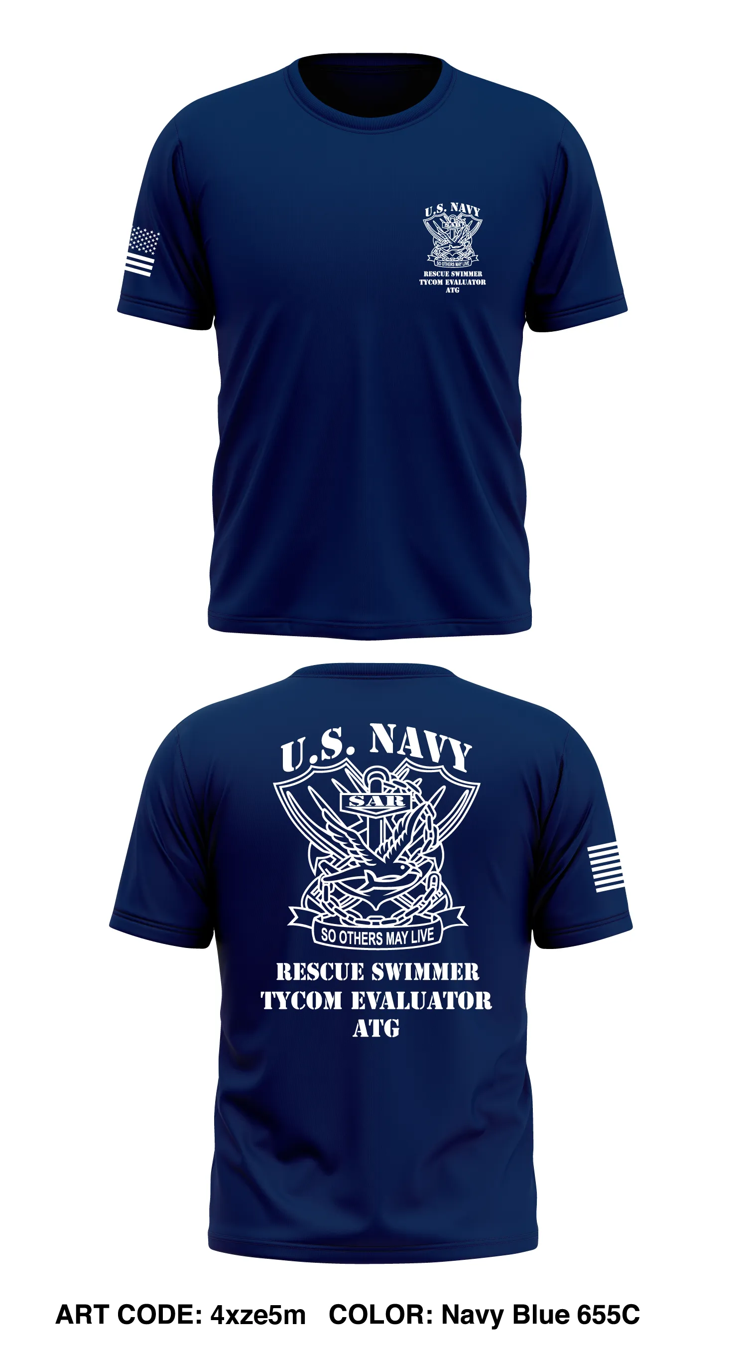 Search and rescue  Store 1 Core Men's SS Performance Tee - 4xze5m