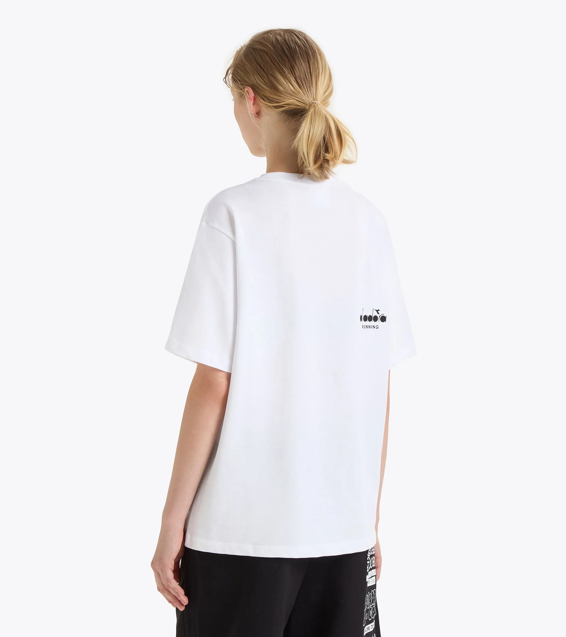 SHORT SLEEVE T-SHIRT SQUADRA DI CORSA - OPTICAL WHITE