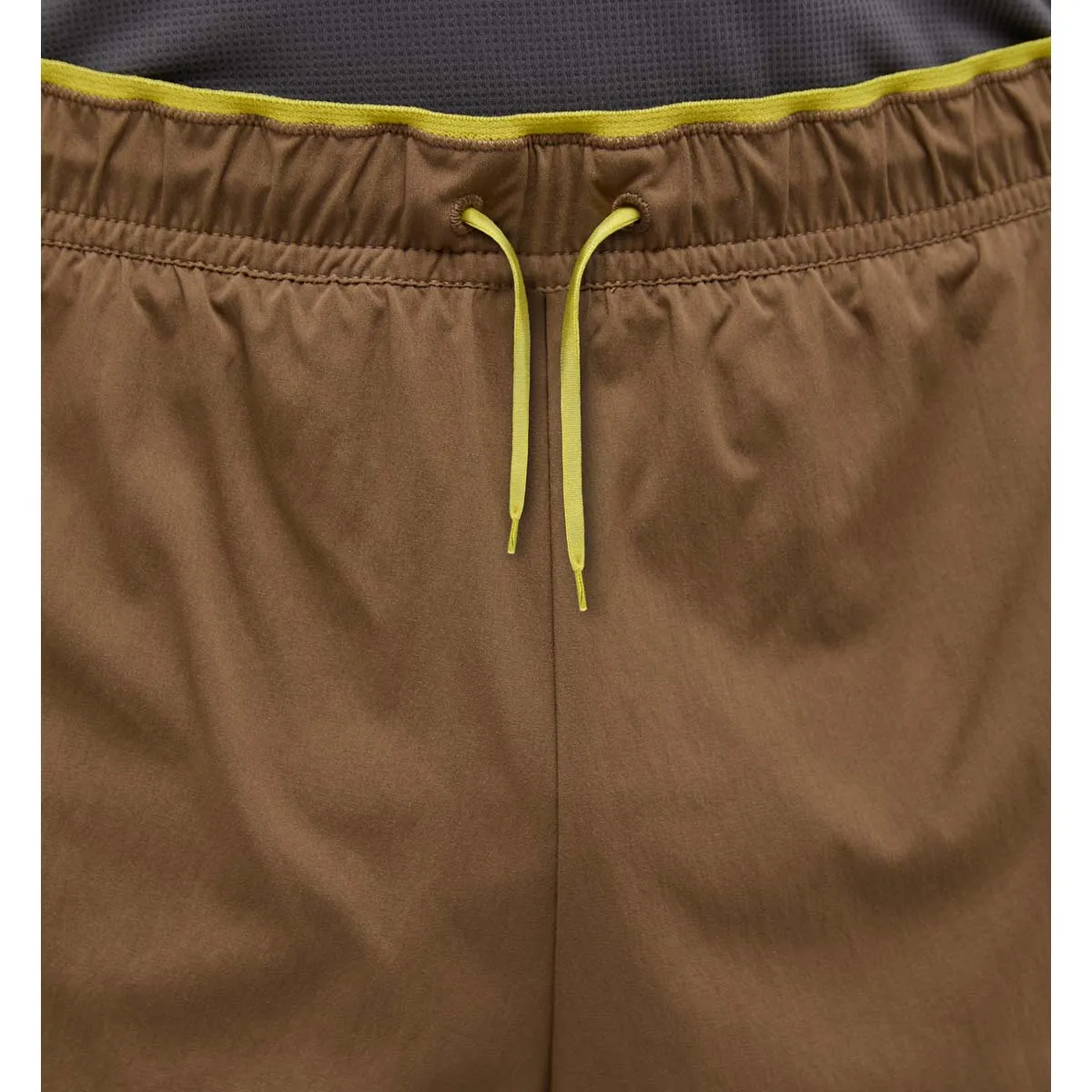Shorts Masculino LIM Tempo Trail 2 em 1 Short Haglöfs Marrom