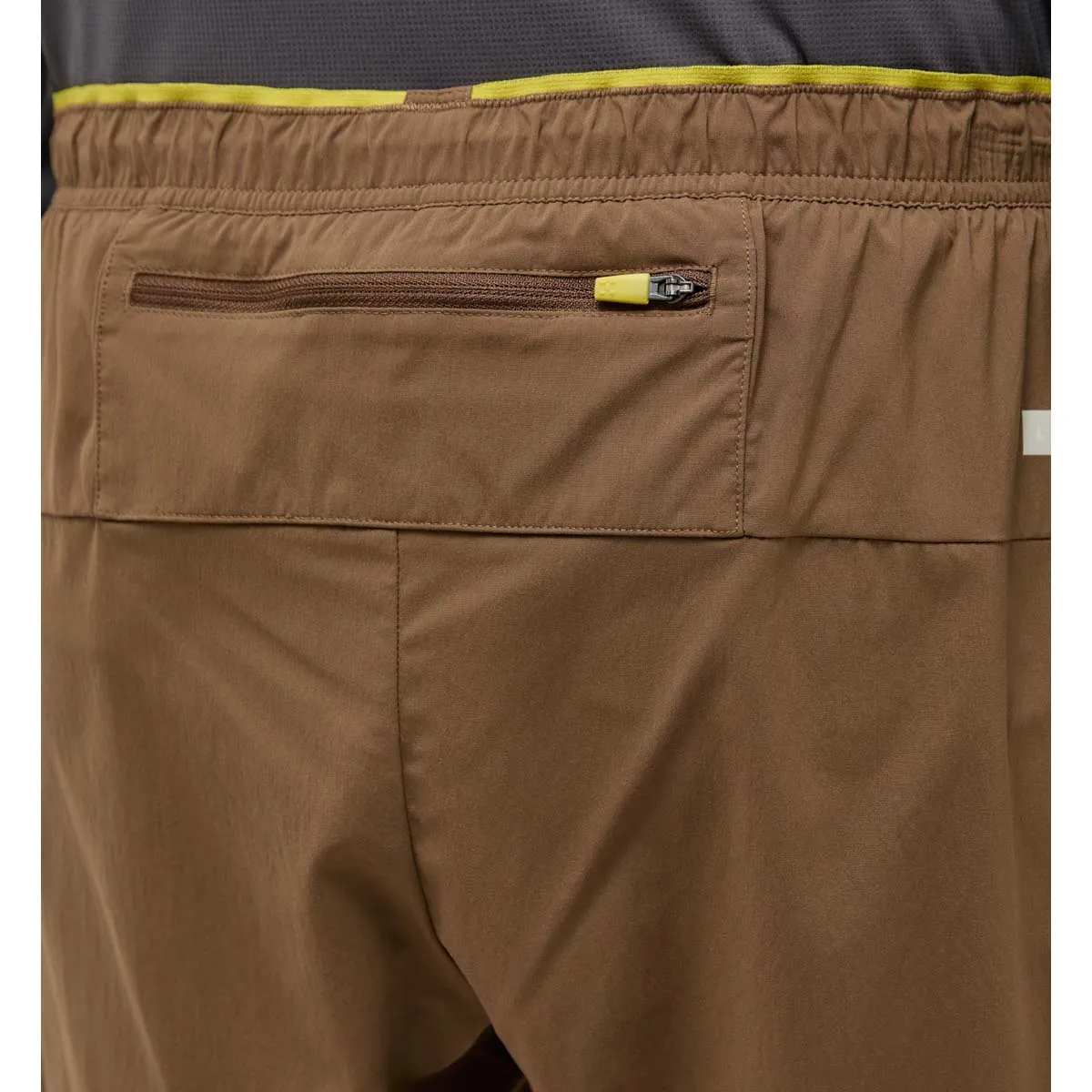 Shorts Masculino LIM Tempo Trail 2 em 1 Short Haglöfs Marrom