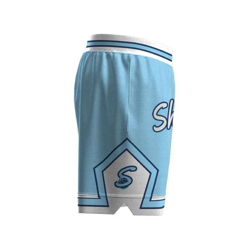 Showtime Deluxe Basketball Shorts Pockets Plus Lining Design Your Own Custom