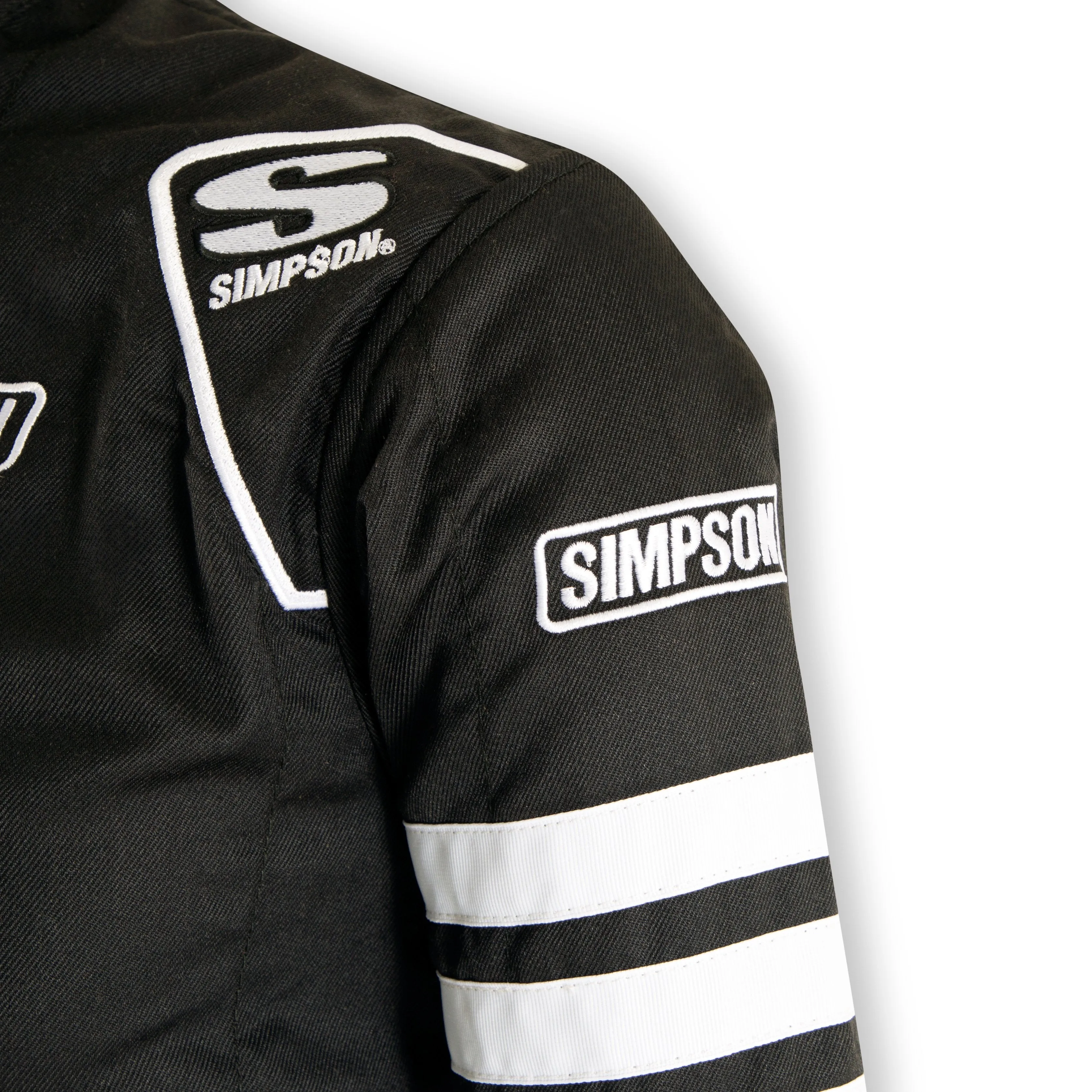 Simpson Classic SFI 5 Jacket w/ Arm Restraints - Black