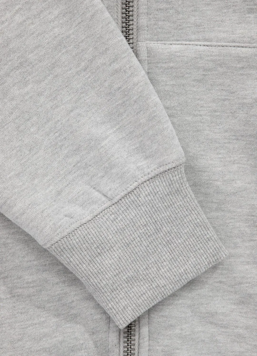 Small Logo Zip-Up Hoodie