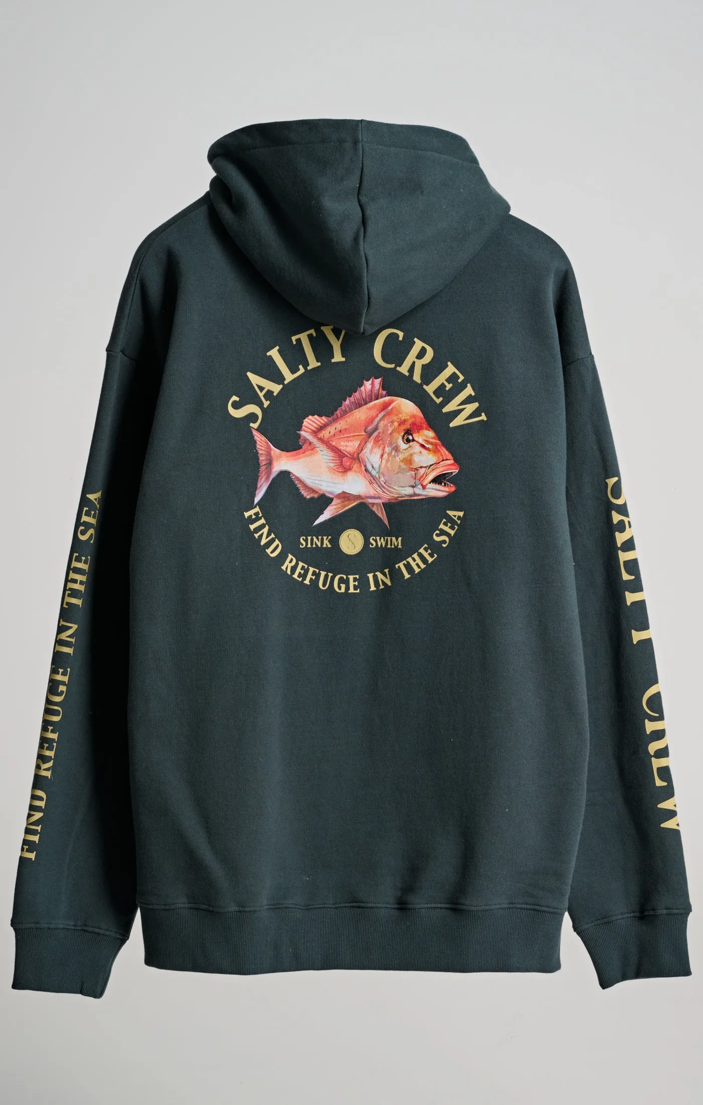 Snap Attack Pigment Hood - Coal