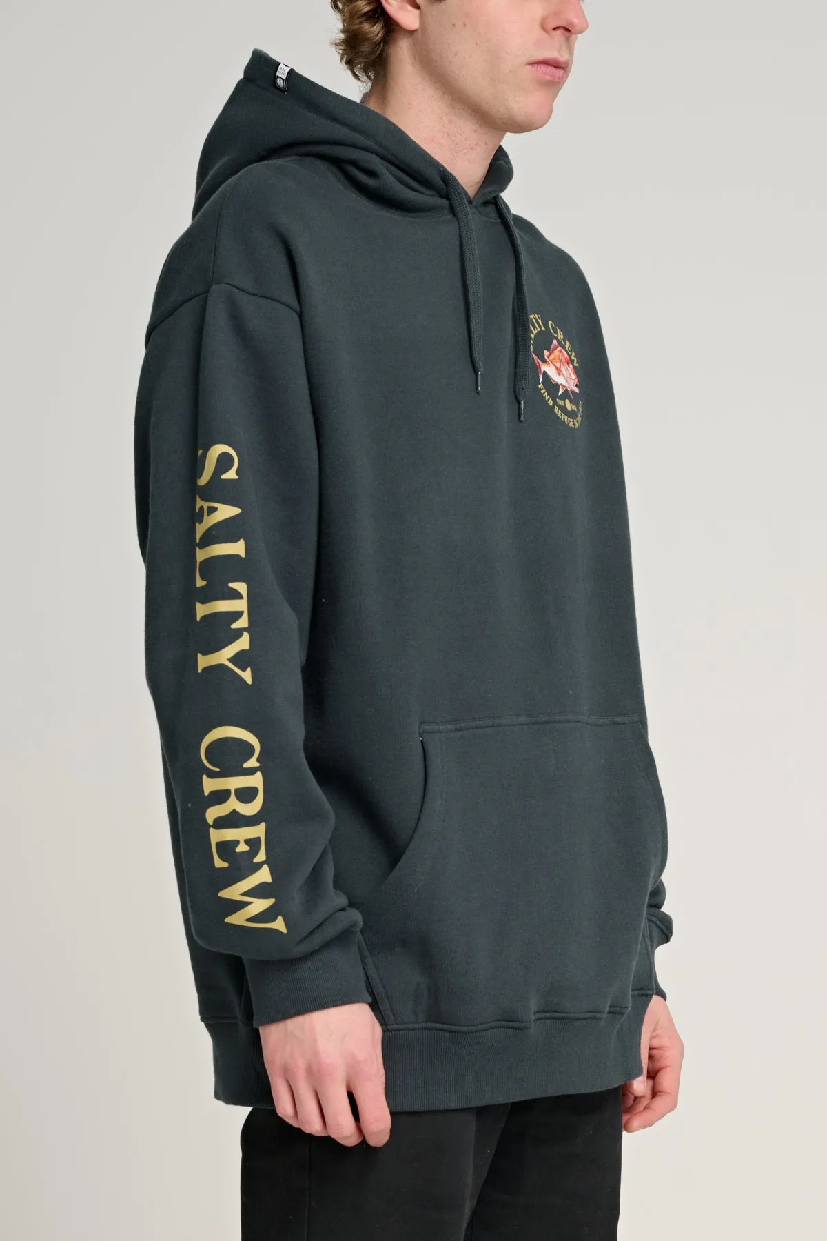 Snap Attack Pigment Hood - Coal