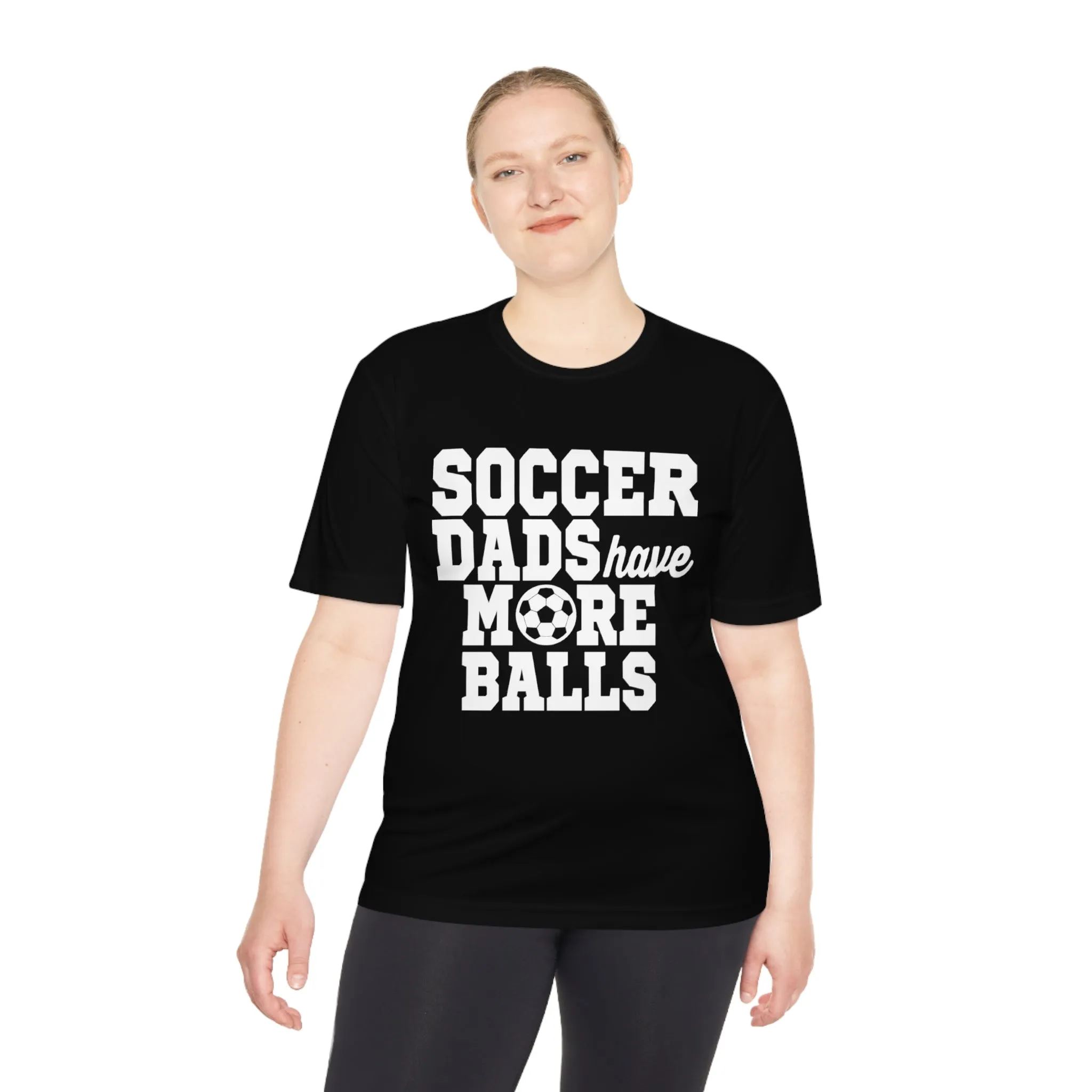 SOCCER DADS HAVE MORE BALLS Athletic T-Shirt (Unisex)