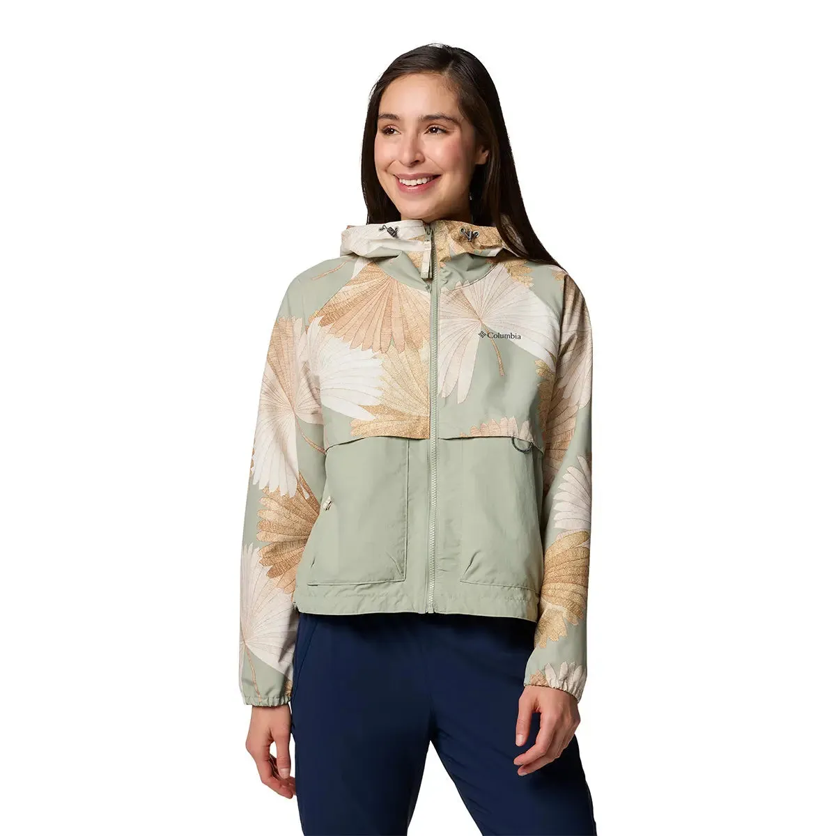 Spire Valley™ Printed Windbreaker - Safari