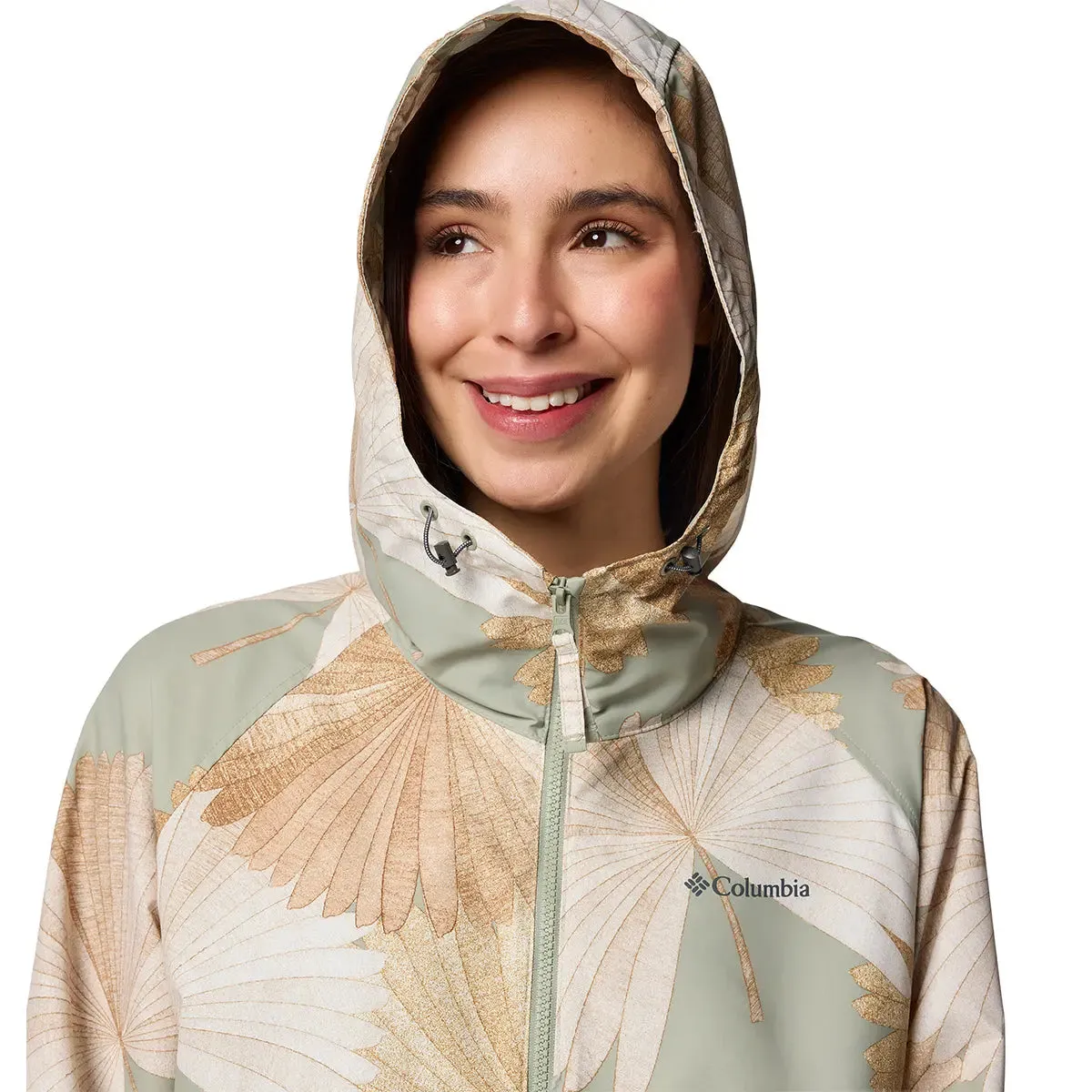 Spire Valley™ Printed Windbreaker - Safari