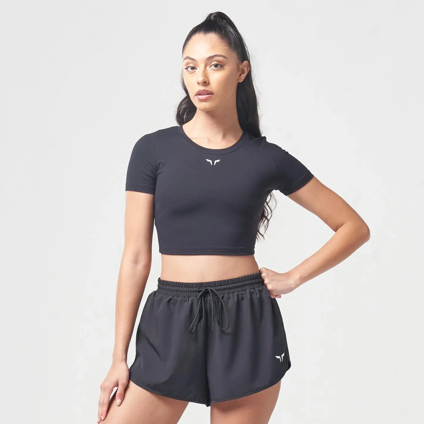SQUATWOLF ESSENTIAL CROPPED TEE
