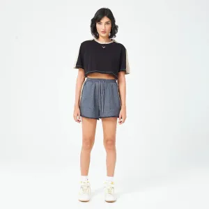SQUATWOLF RETROGRADE CROP TEE