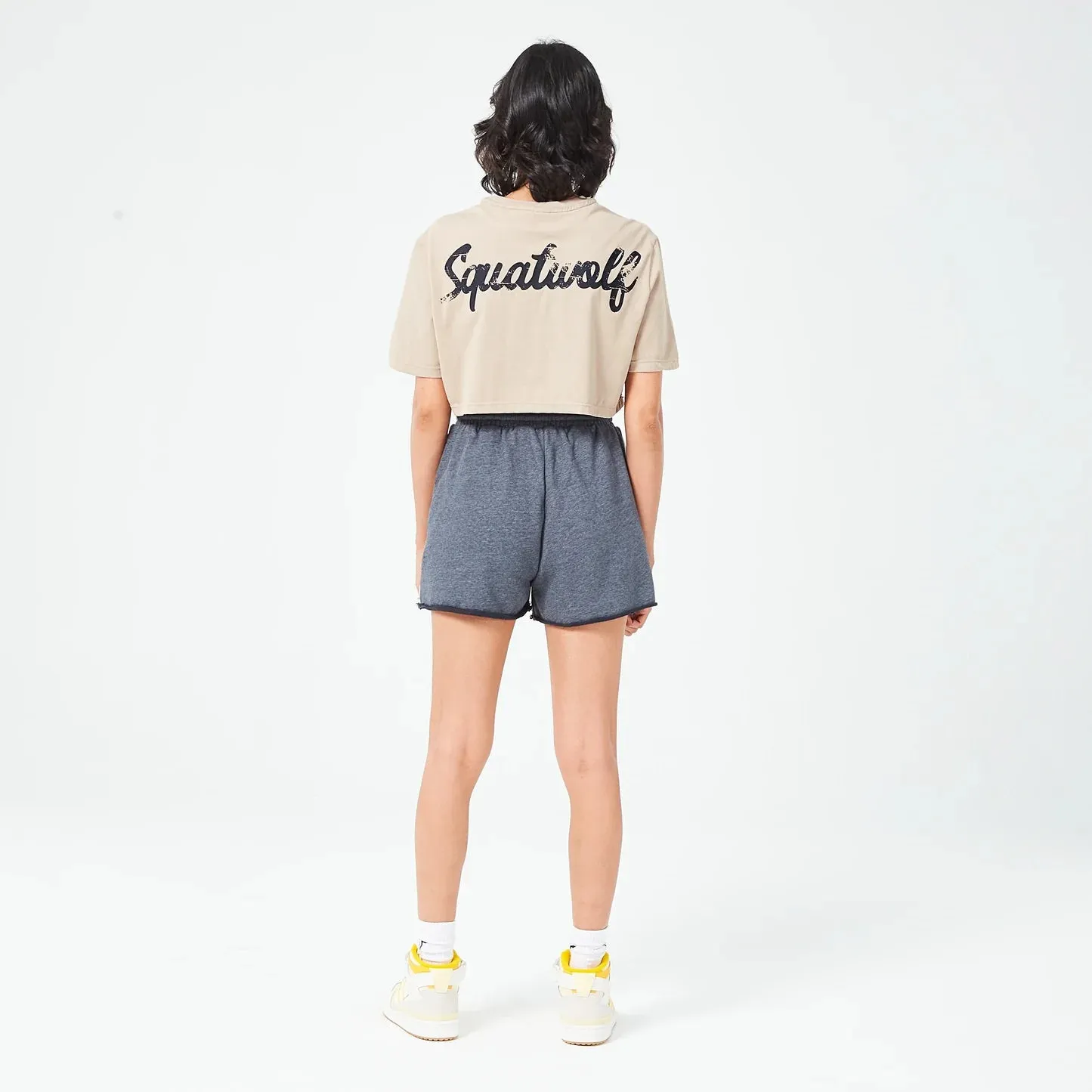 SQUATWOLF RETROGRADE CROP TEE