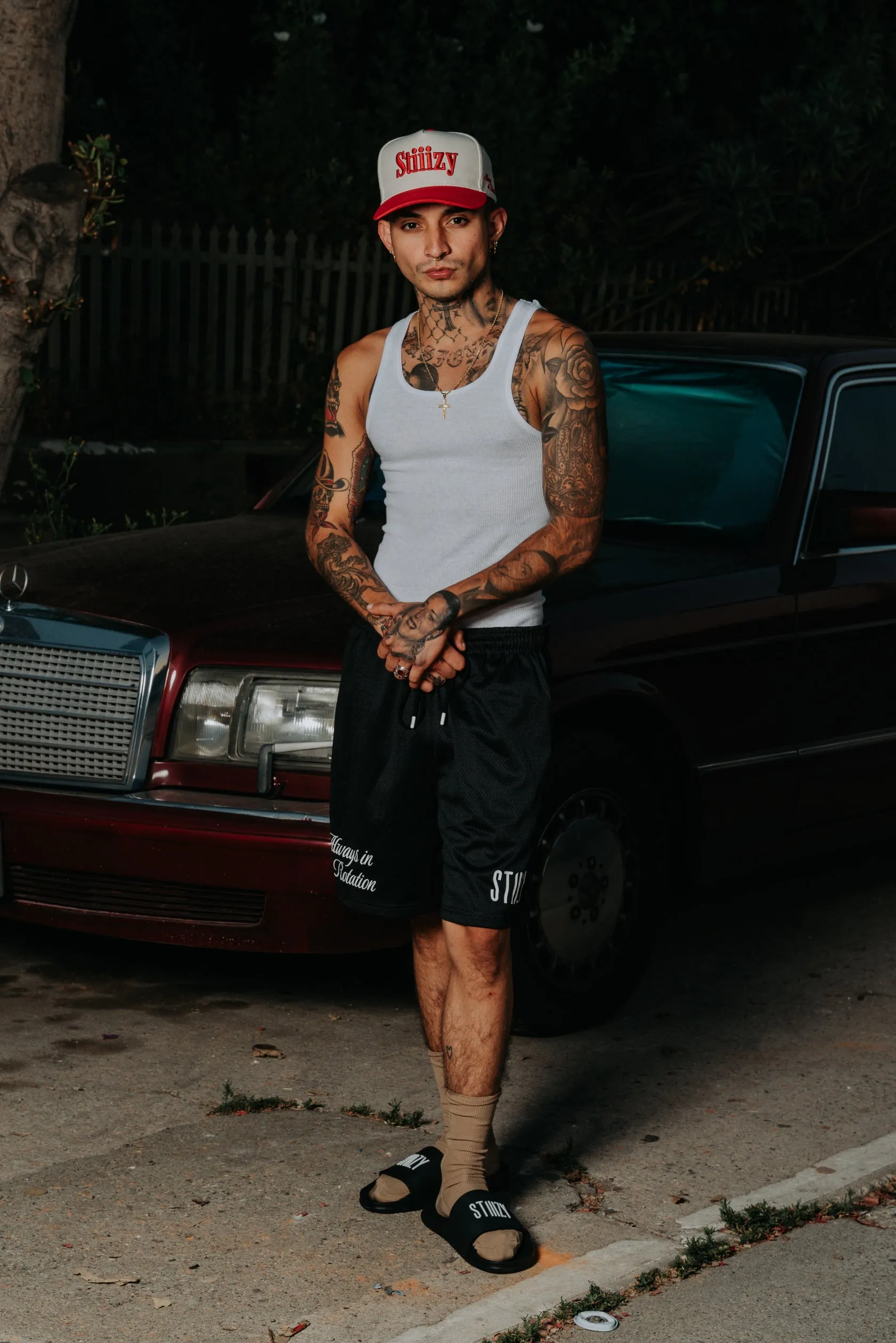 STIIIZY Mesh Basketball Shorts - Black