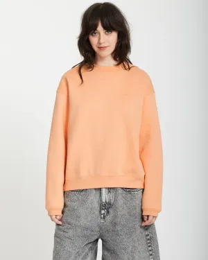 Stone Heart Up Sweatshirt - PALE PEACH