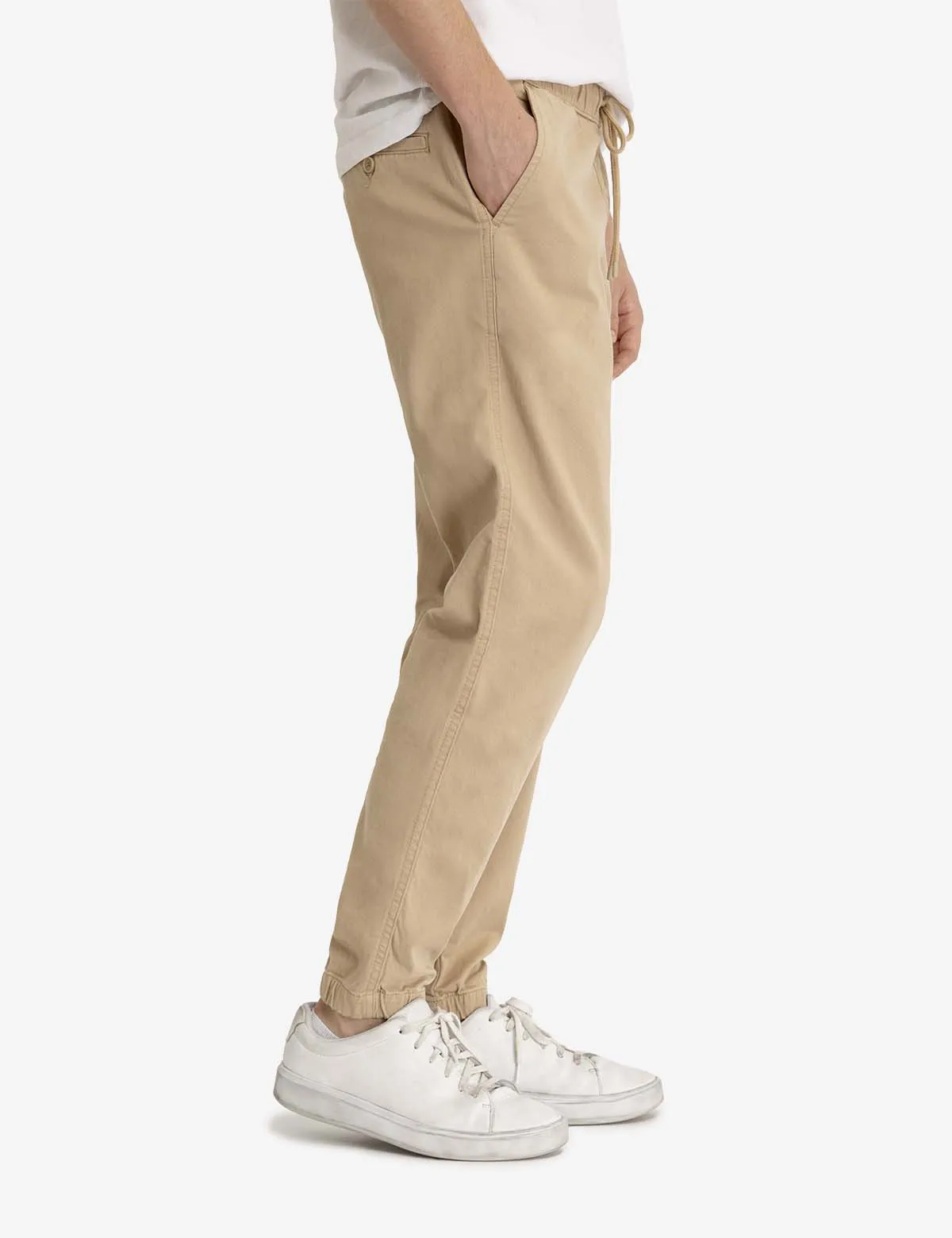 STRETCH TWILL JOGGER