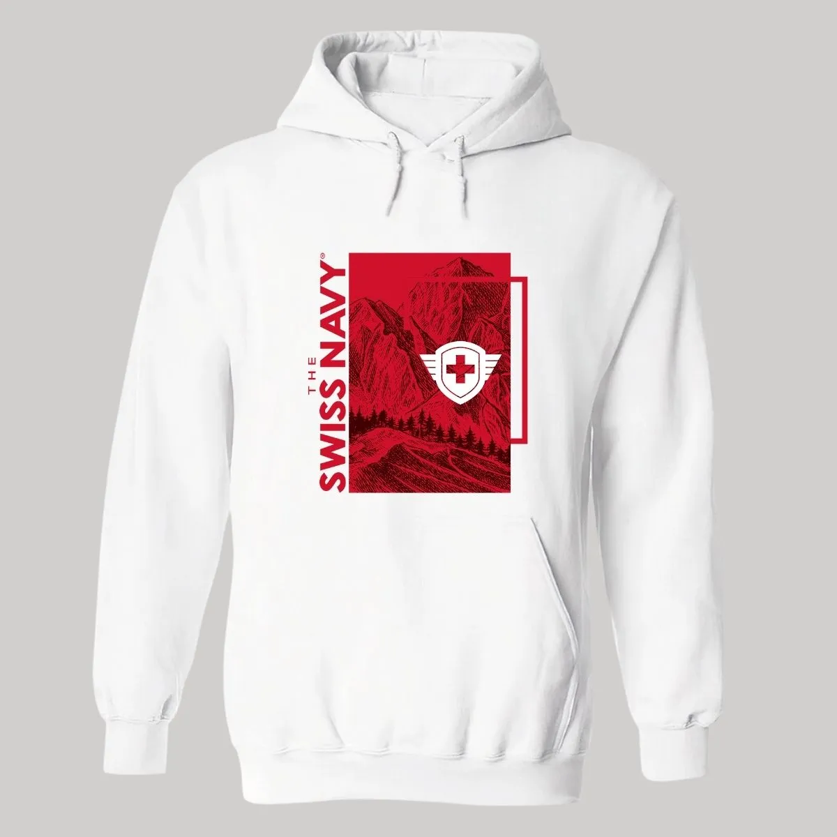 Sudadera Hombre Hoodie The Swiss Navy Paisaje