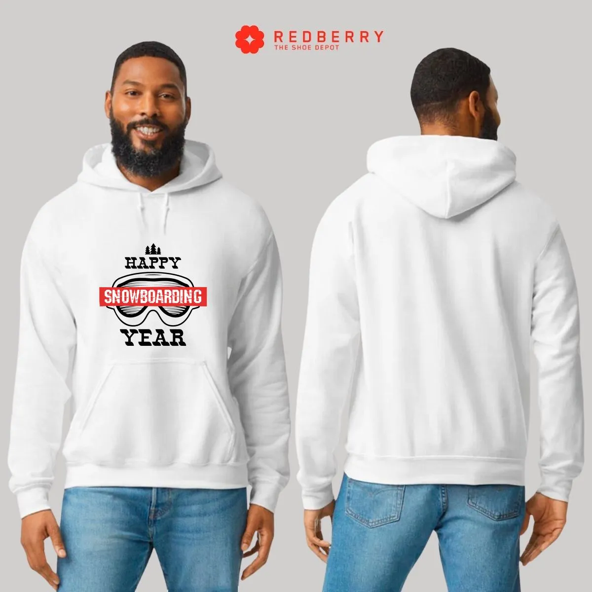 Sudadera Navideña Hombre Deportiva Hoodie 032