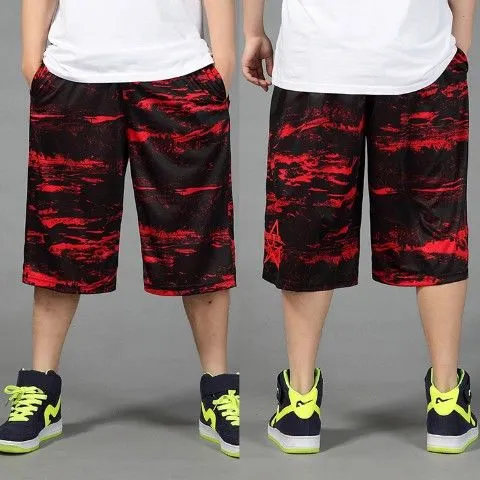 Summer Loose Street pants mens sports shorts basketball shorts