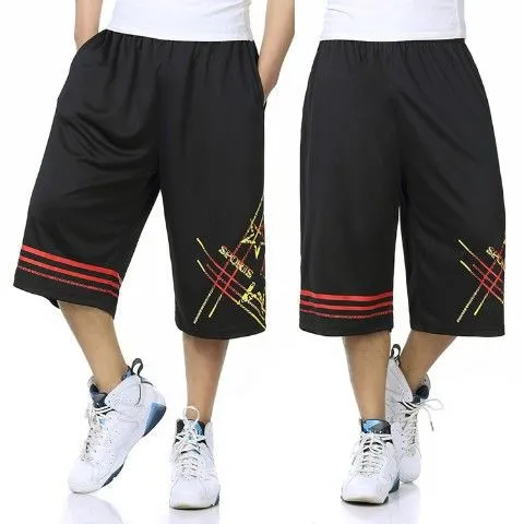 Summer Loose Street pants mens sports shorts basketball shorts