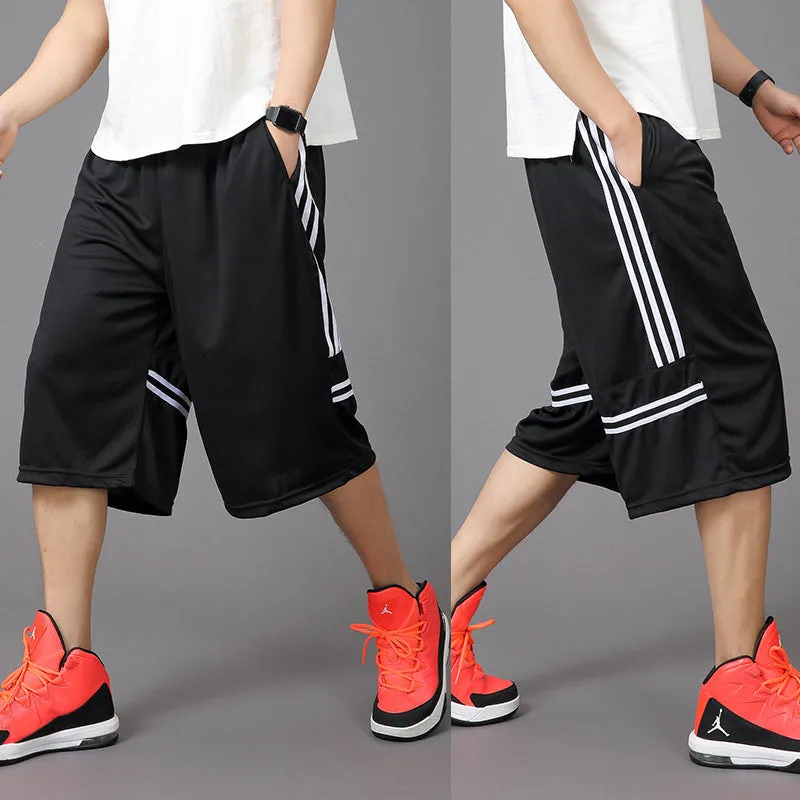 Summer Loose Street pants mens sports shorts basketball shorts