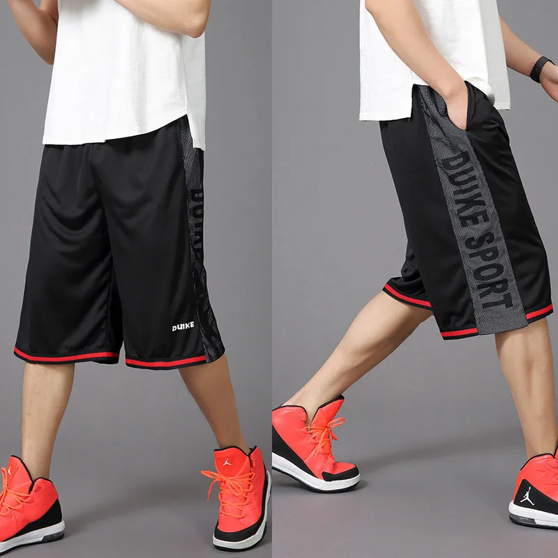 Summer Loose Street pants mens sports shorts basketball shorts
