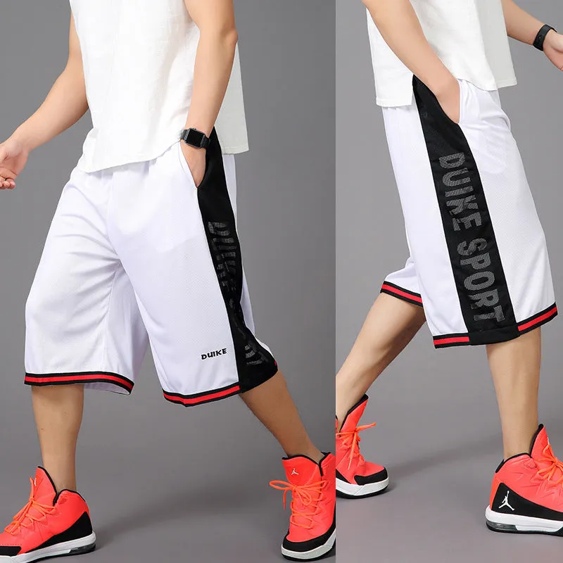Summer Loose Street pants mens sports shorts basketball shorts