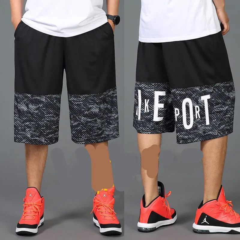 Summer Loose Street pants mens sports shorts basketball shorts