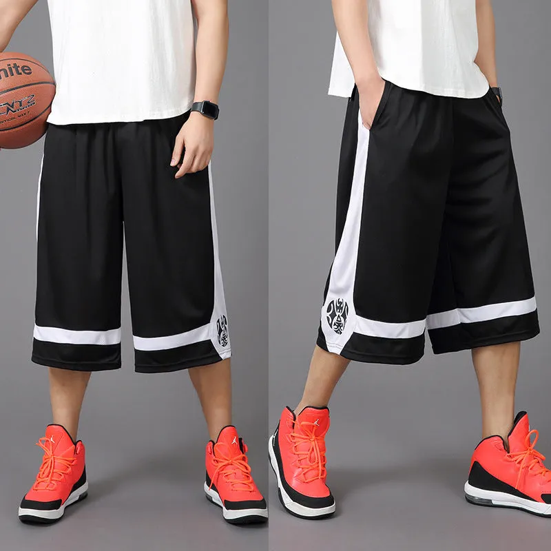 Summer Loose Street pants mens sports shorts basketball shorts