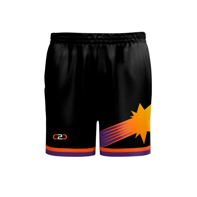 SUNS SlimFit HP Split High Thigh Shorts Design Your Own Custom