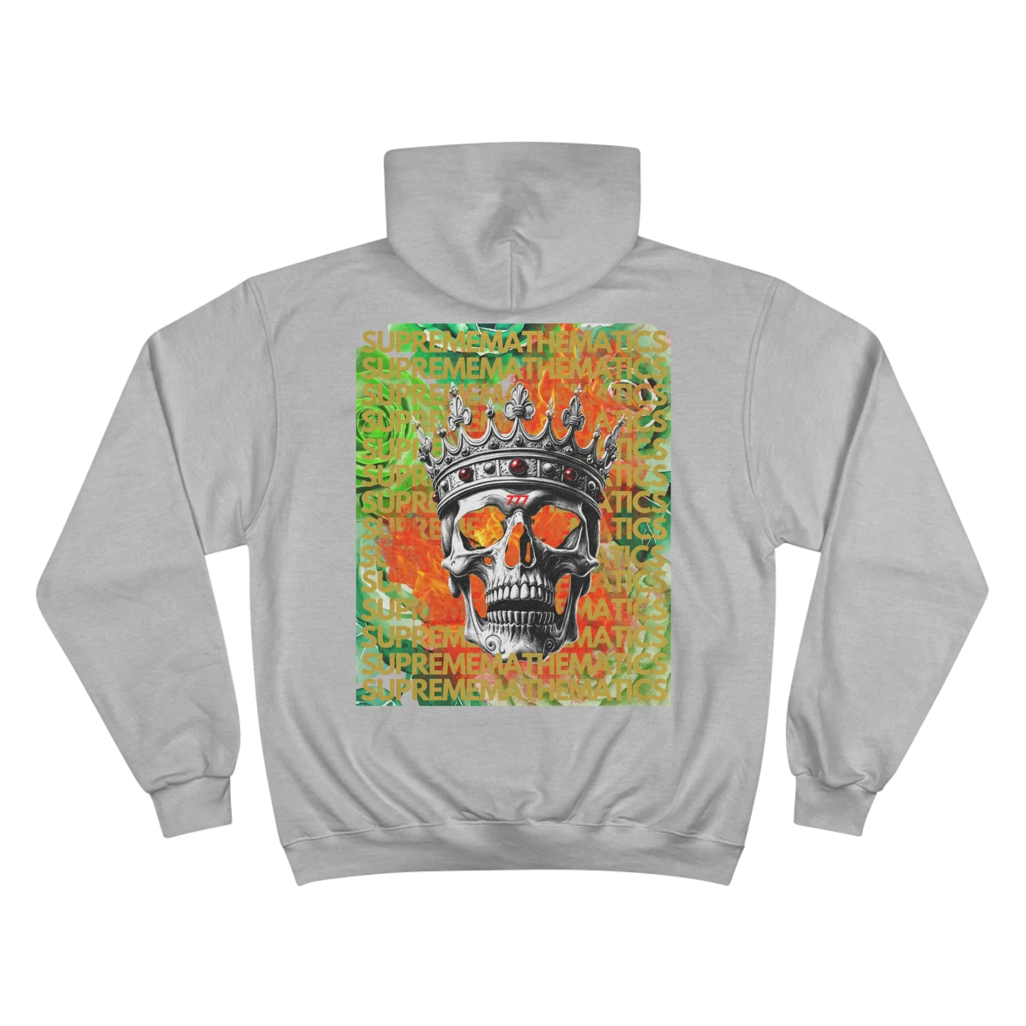 SUPREMEMATHEMATICS GREEN ROSES HOODIE