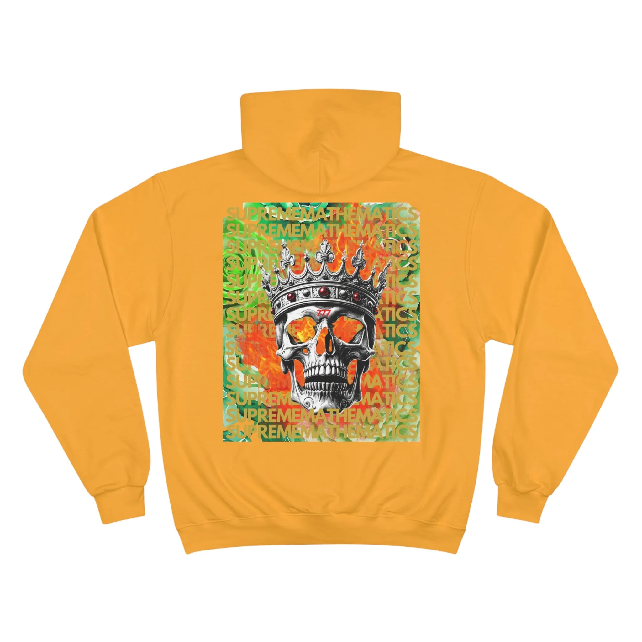 SUPREMEMATHEMATICS GREEN ROSES HOODIE