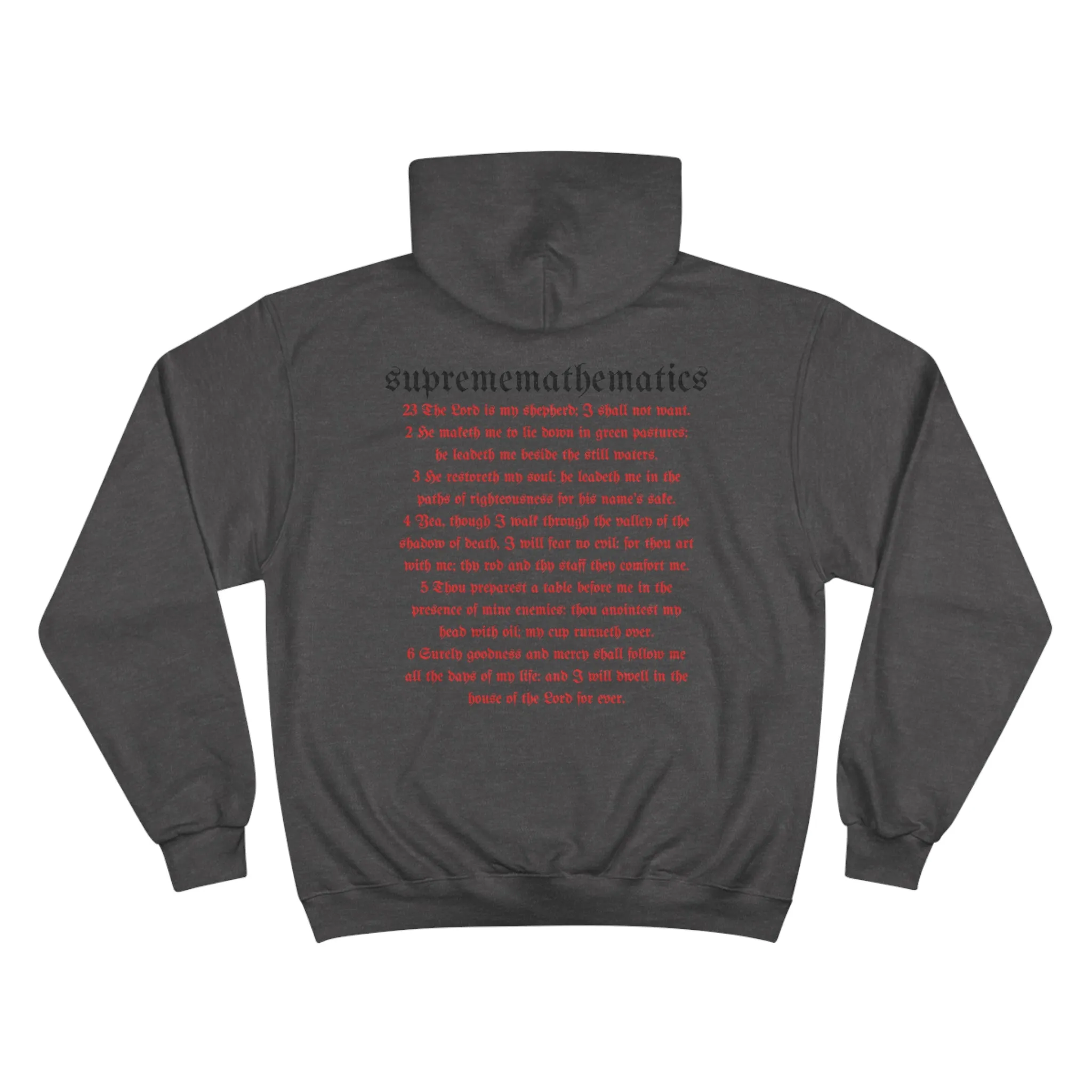SUPREMEMATHEMATICS PSALM23 HOODIE