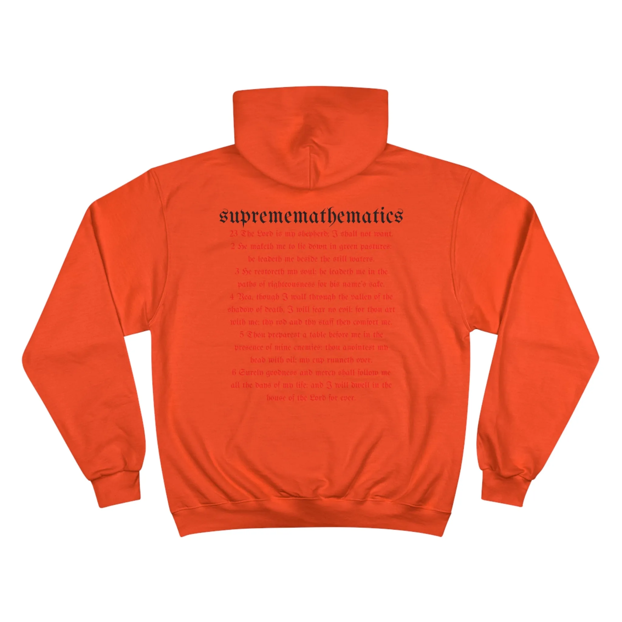 SUPREMEMATHEMATICS PSALM23 HOODIE