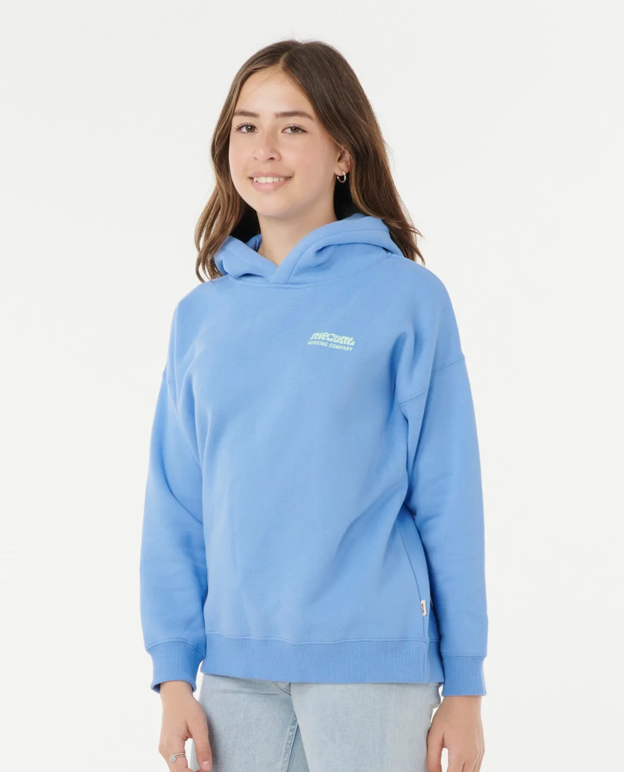 Surf Puff Hood - Blue