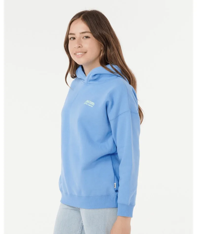 Surf Puff Hood - Blue