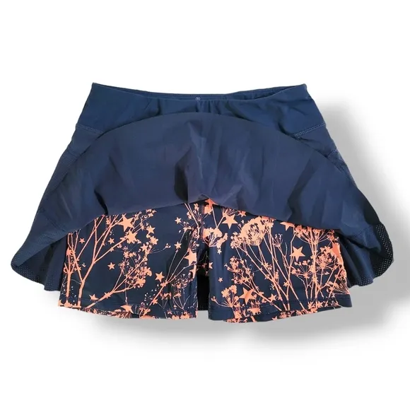 Sweaty Betty Swift Blue Running Tennis Squash Shorts Skirt Small