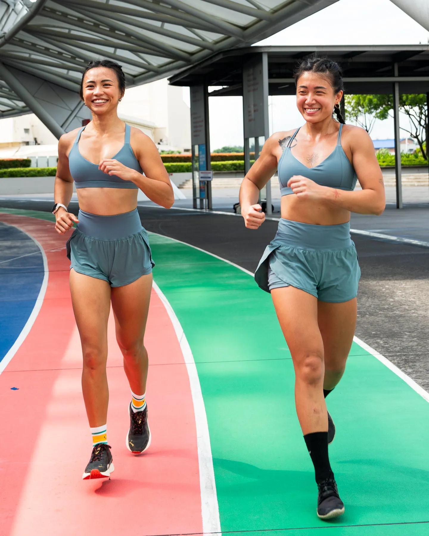 Swift Strides Running Shorts 2" - Teal