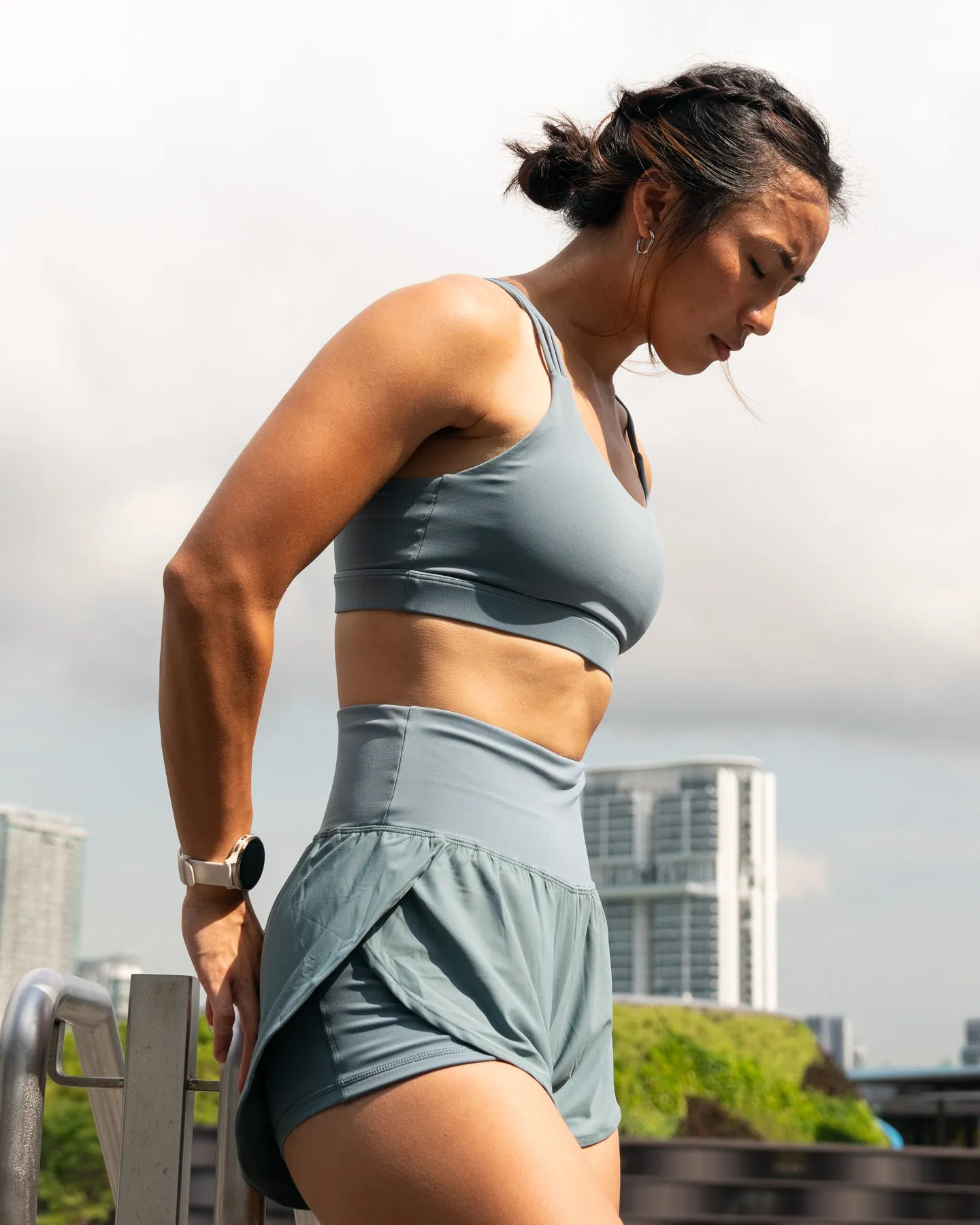 Swift Strides Running Shorts 2" - Teal