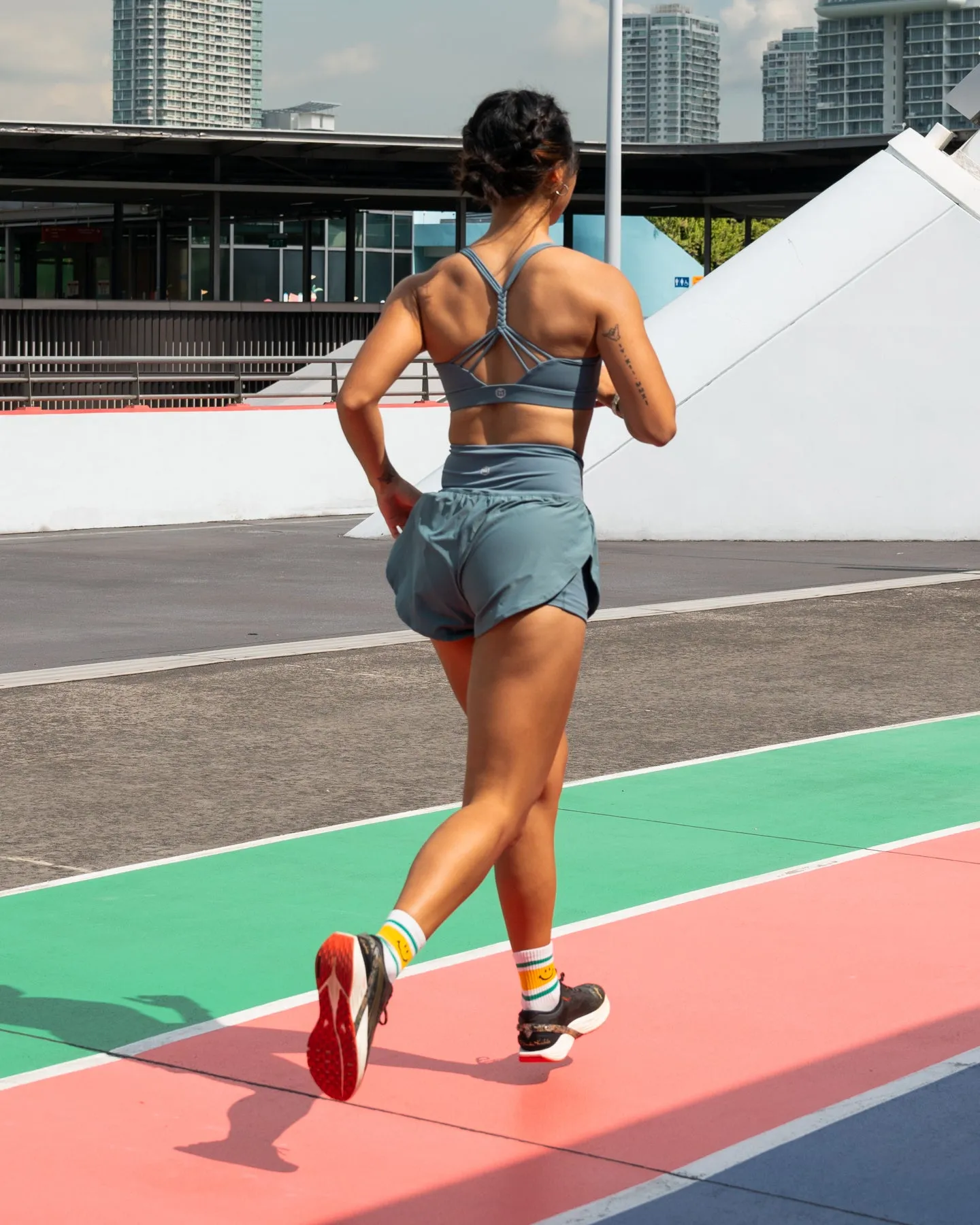 Swift Strides Running Shorts 2" - Teal