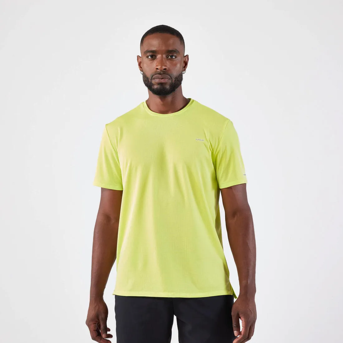 T-shirt de running respirant homme - kiprun run 500 dry